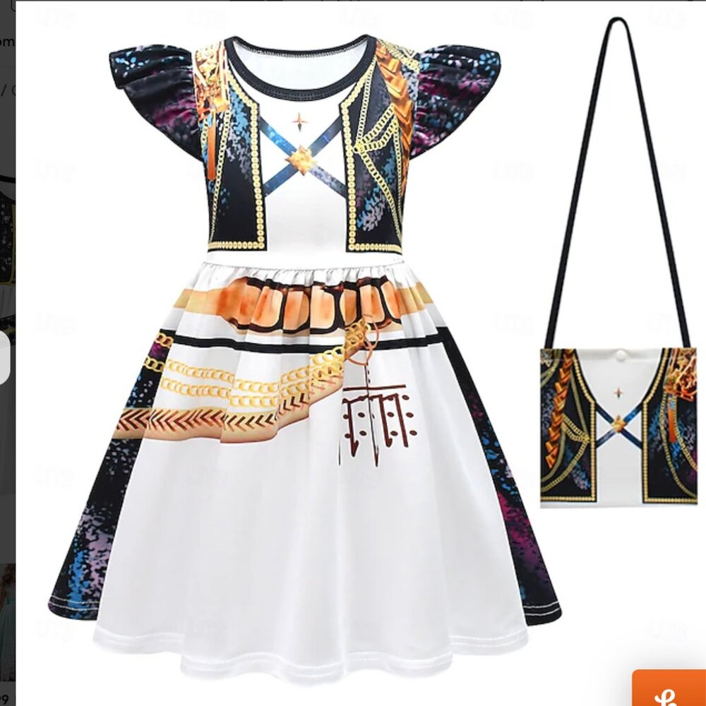 KPop Demon Hunters Rumi Huntrix Costume Size 5-6Y.